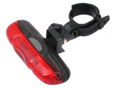 XJ-2212 5 Super Bright Red LED Bicycle Safety Light